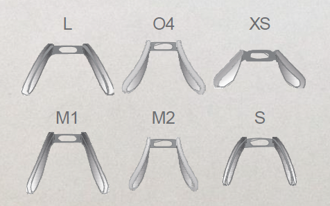 Swissflex Nose Pad and shapes